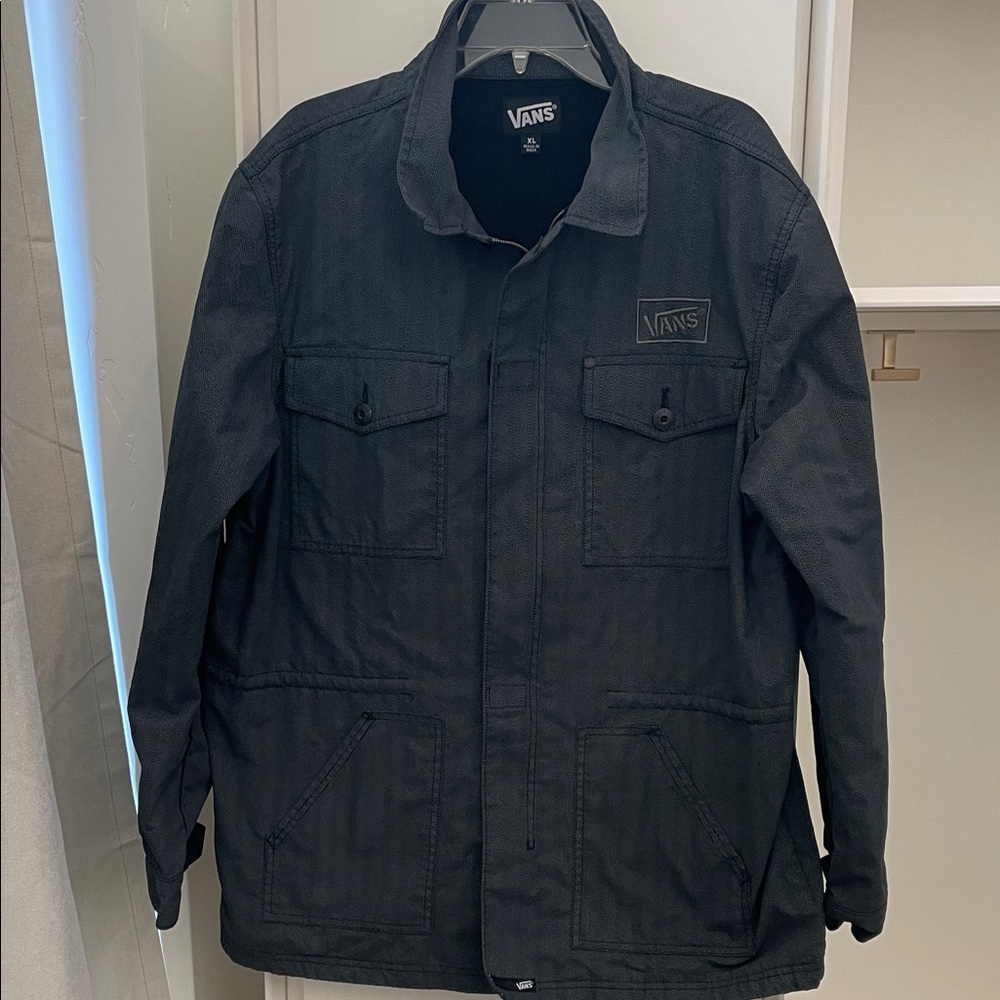 Vans KllrBlk 100% Cotton Jacket. Fleece Lined. Size XL. EUC
